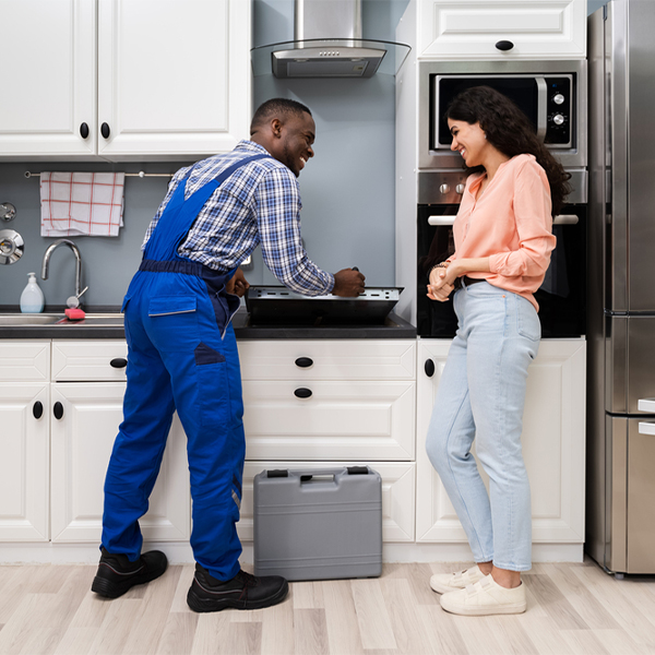 can you provide an estimate for cooktop repair before beginning any work in Bunch Oklahoma